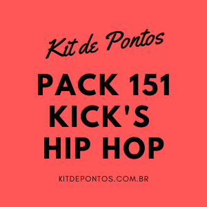 SAMPLE PACK 151 KICK’S HIP HOP ALTA QUALIDADE WAV