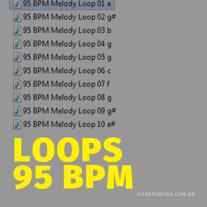 LOOPS 95 BPM PARA CRIAÇÃO DE PONTOS