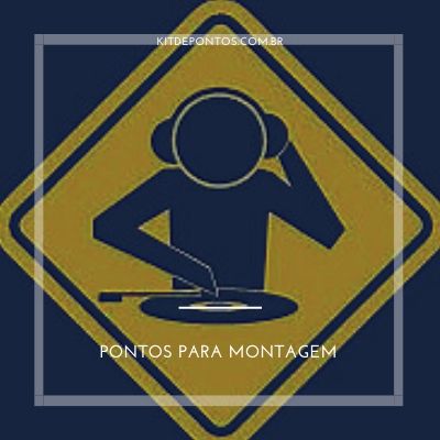 PACK 4 PONTOS INSTRUMENTAL PARA MONTAGEM
