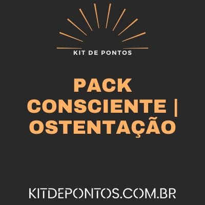 PACK PRODUÇÃO FUNK CONSCIENTE | OSTENTAÇÃO