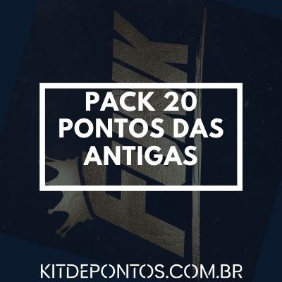 PACK 20 PONTOS DA ANTIGA