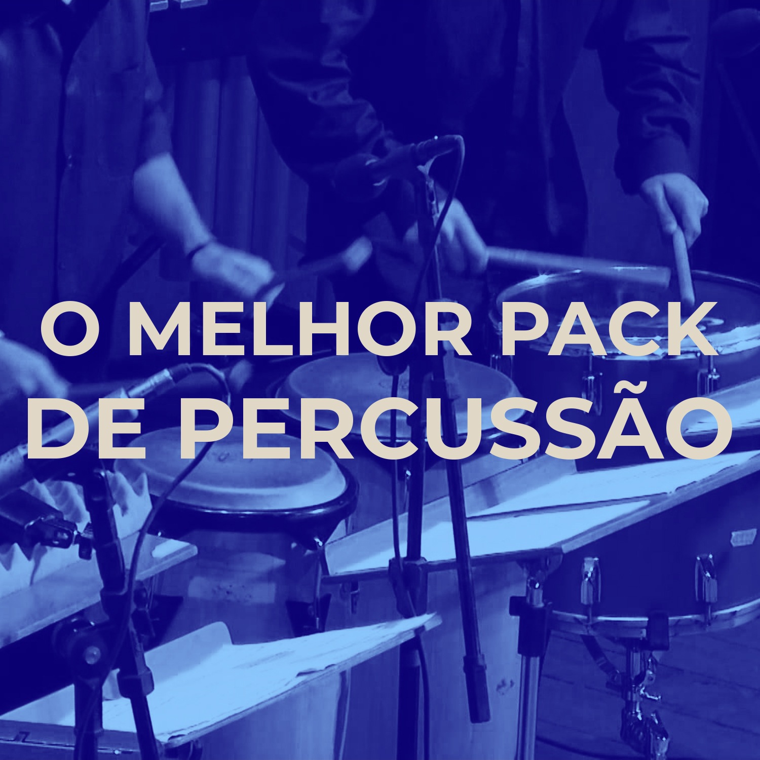 O MELHOR PACK DE PERCUSSÃO