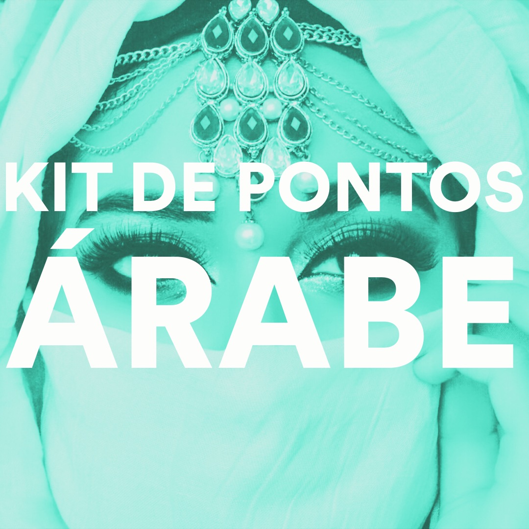 KIT DE PONTOS ÁRABE PARA FUNK MANDELÃO, FUNK RAVE, MAGRÃO E AGRESSIVO