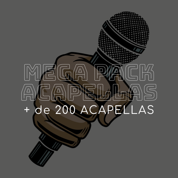 MEGA PACK ACAPELLAS PARA MONTAGEM [+ DE 200 ACAPELLAS]