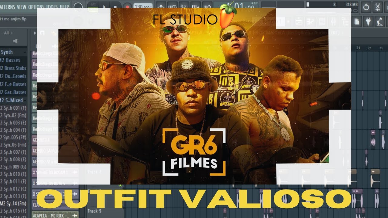 OUTIFIT VALIOSO (FL STUDIO REMAKE) PROJETO GRATIS