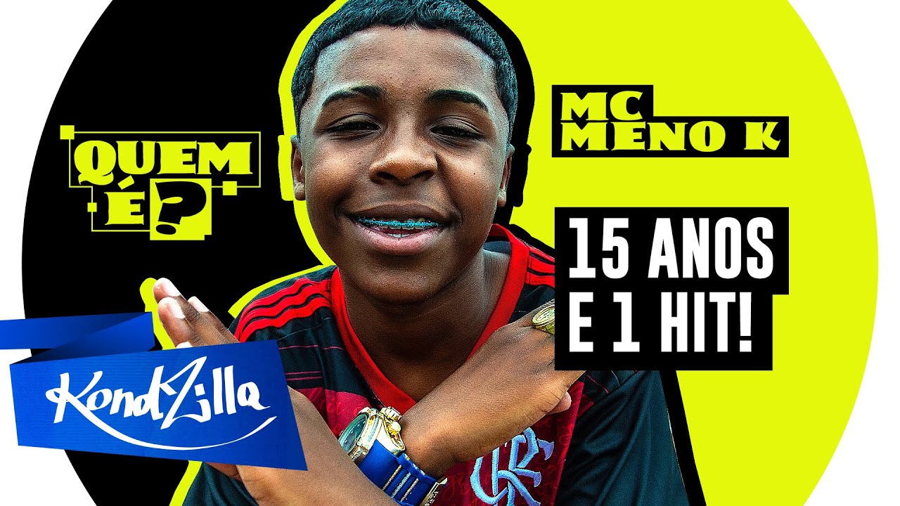 Quem É MC Meno K – Do Hit “Camisa do Flamengo” (KondZilla)