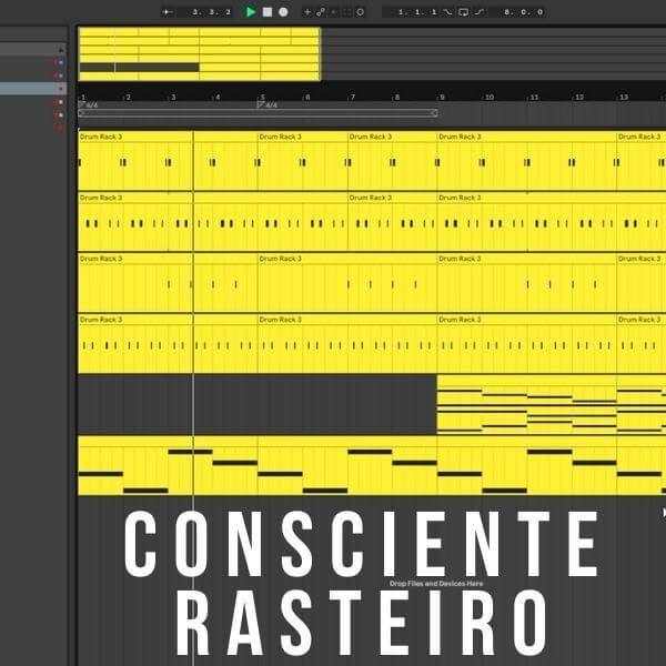 PROJETO PARA PRODUZIR BEAT CONSCIENTE RASTEIRO 85 BPM