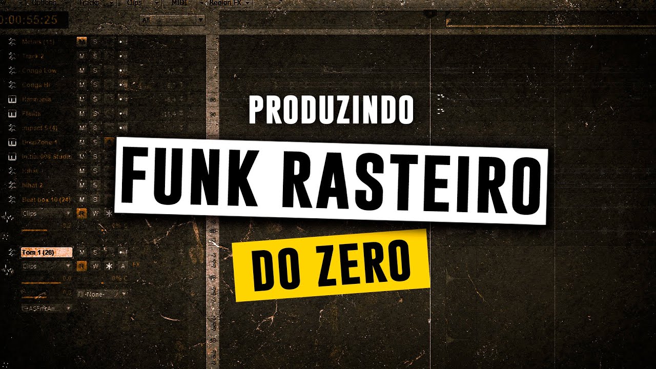 PRODUZINDO FUNK RASTEIRO DO ZERO