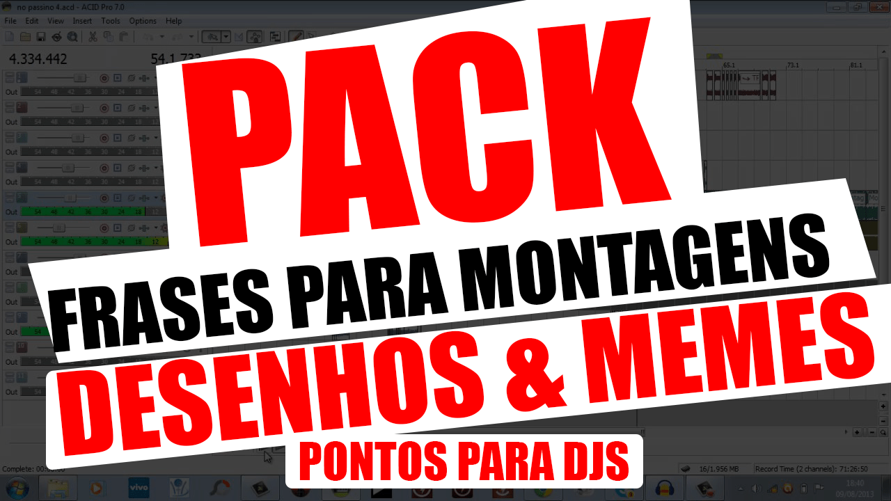 PACKZÃO FRASES PARA MONTAGEM – DESENHO & MEMES ETC….🔥