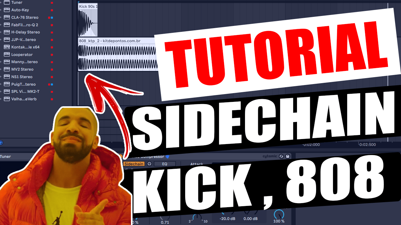 APRENDA DE UMA VEZ POR TODAS – COMO FAZER PRO SEU KICK NÃO EMBOLAR COM SEU 808 🔊