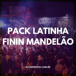 PACK LATINHA FININ MANDELÃO [74 SAMPLES]