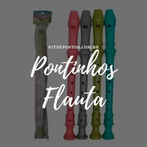PACKZINHO PONTINHOS PARA MONTAGENS FLAUTA